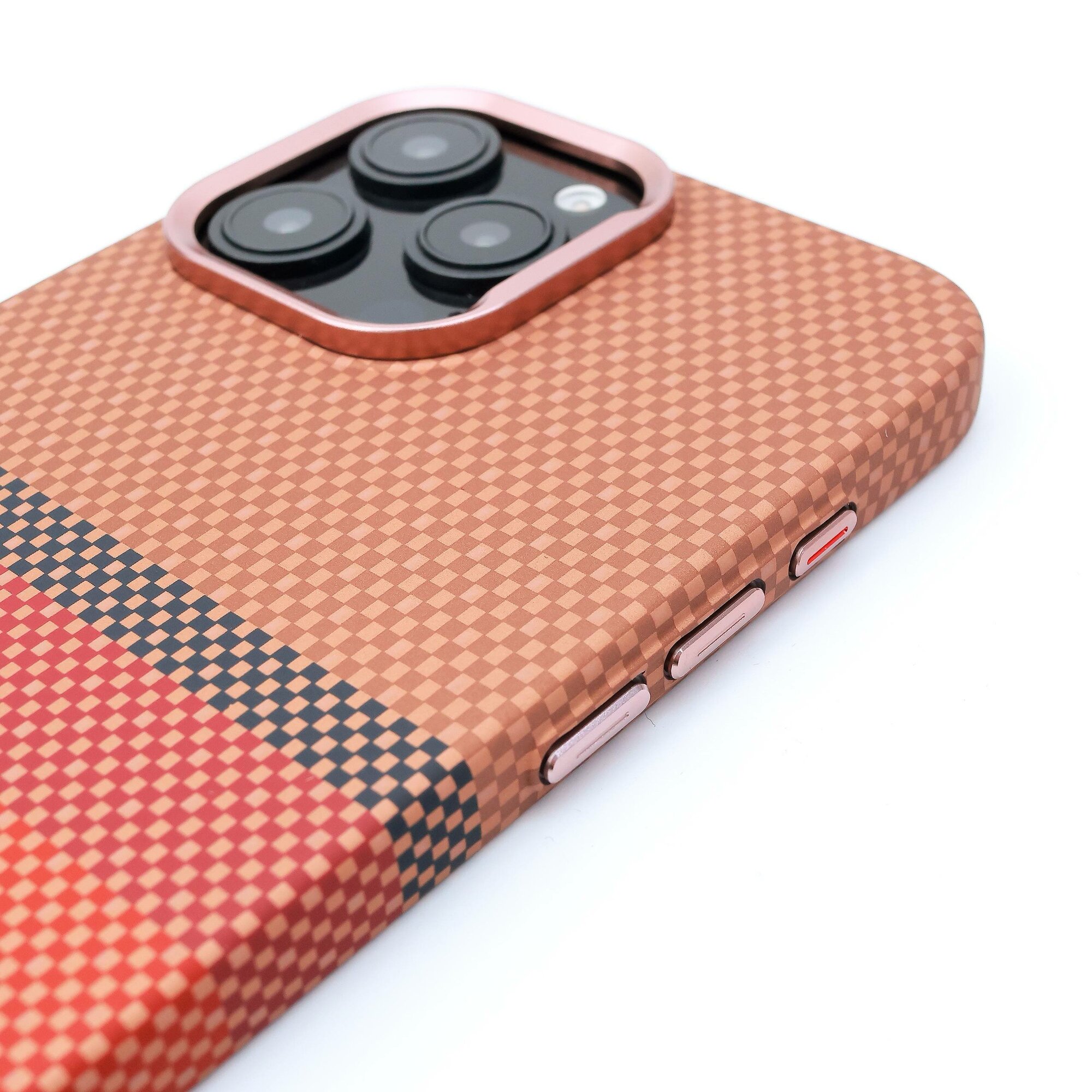 Чехол Carbon case, для iPhone 16 Pro Max , ударопрочный, MagSafe — фото 1