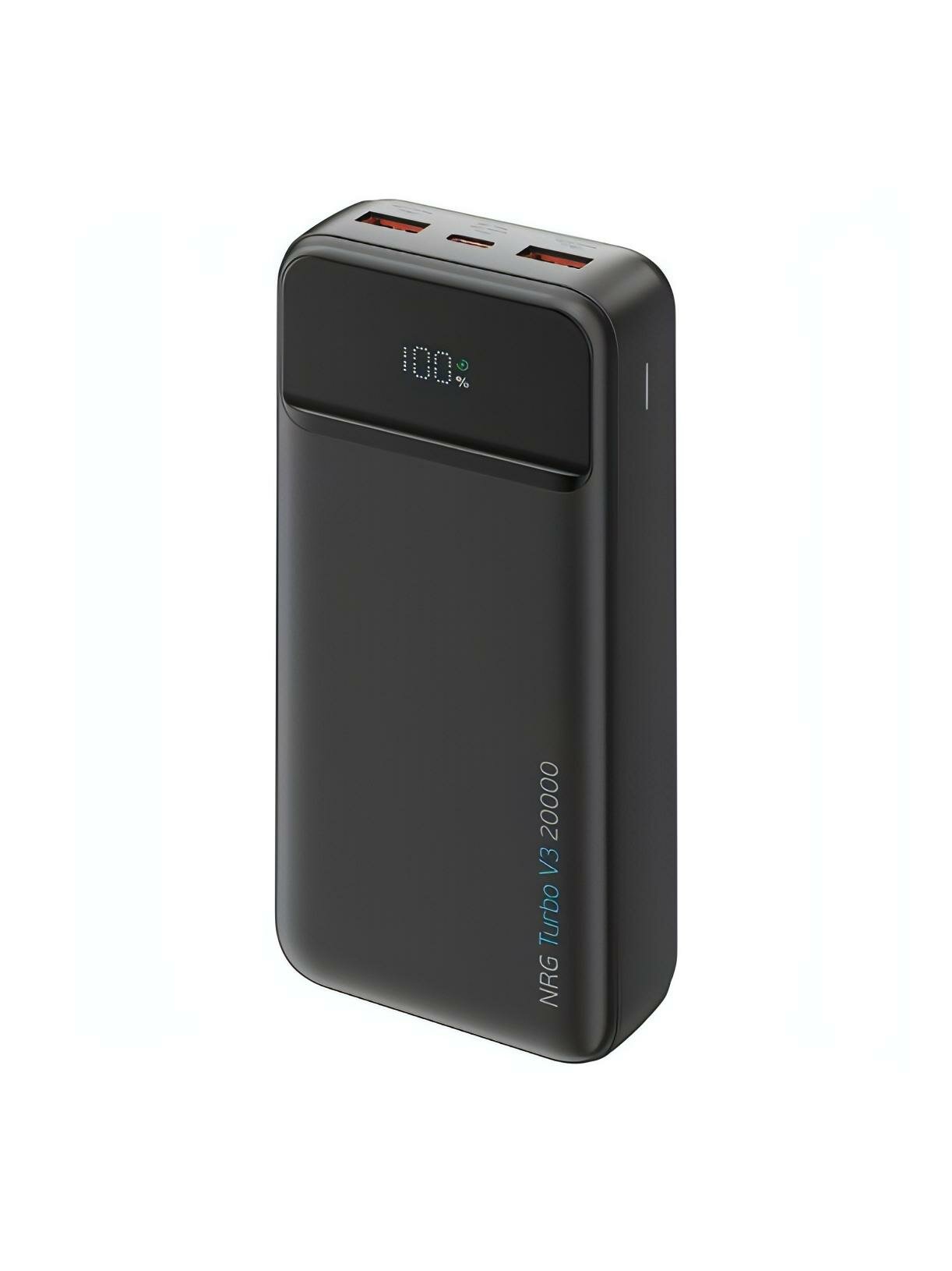 Внешний аккумулятор Deppa NRG Turbo V3 20000 mAh 22.5W (33669) черный