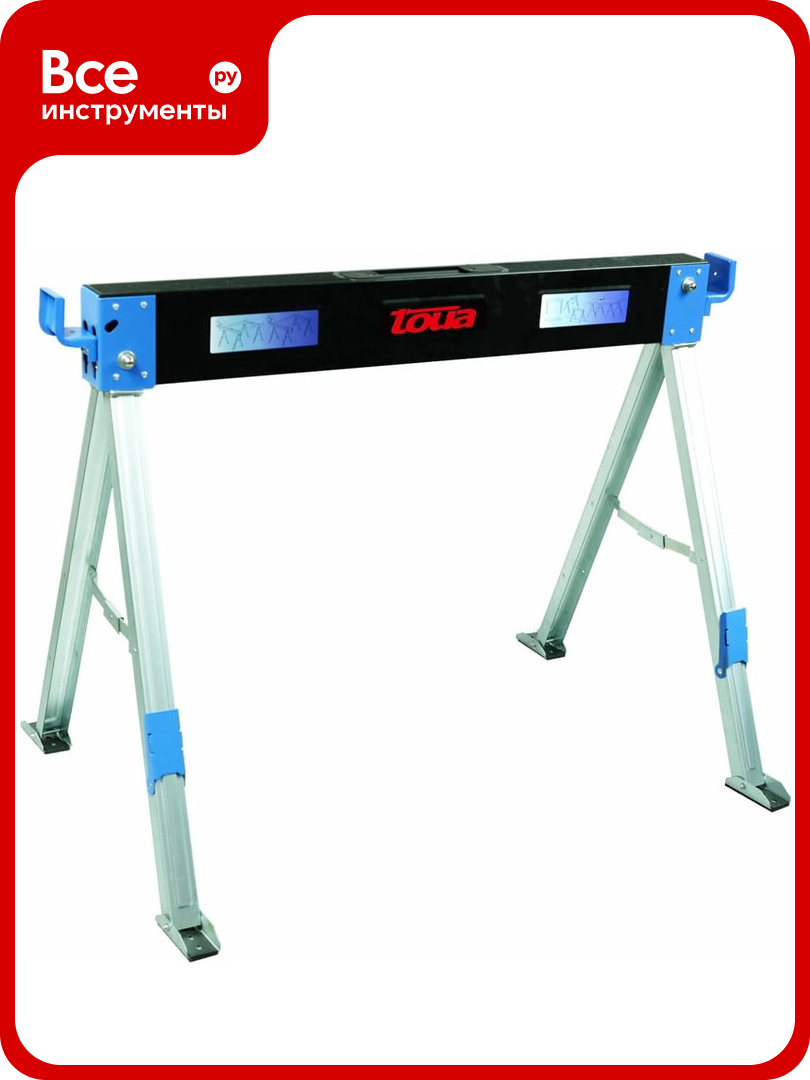 Строительные козлы TOUA СК-1.0 складная конструкция противоскользящие