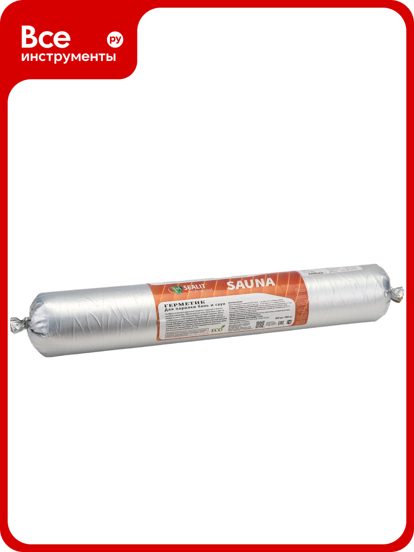 Герметик для бань и саун Sealit Sauna золотая сосна 900 г 4020002