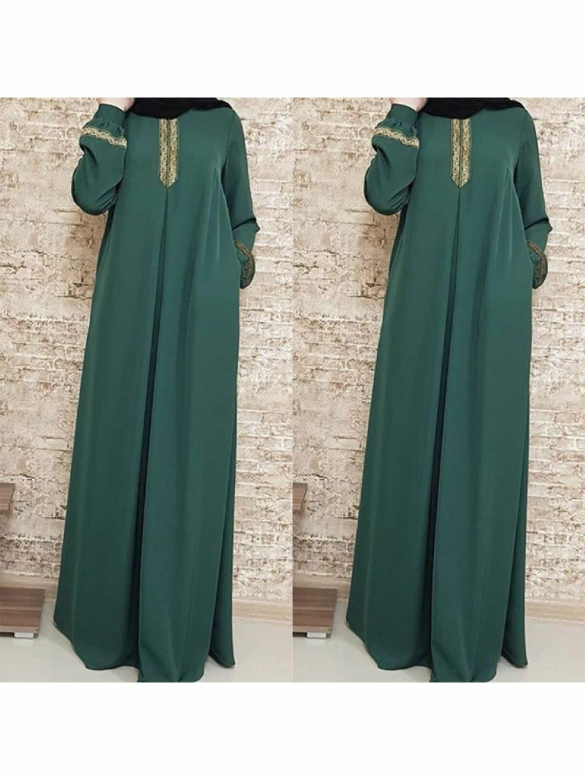 Платье , размер OneSize, зеленый