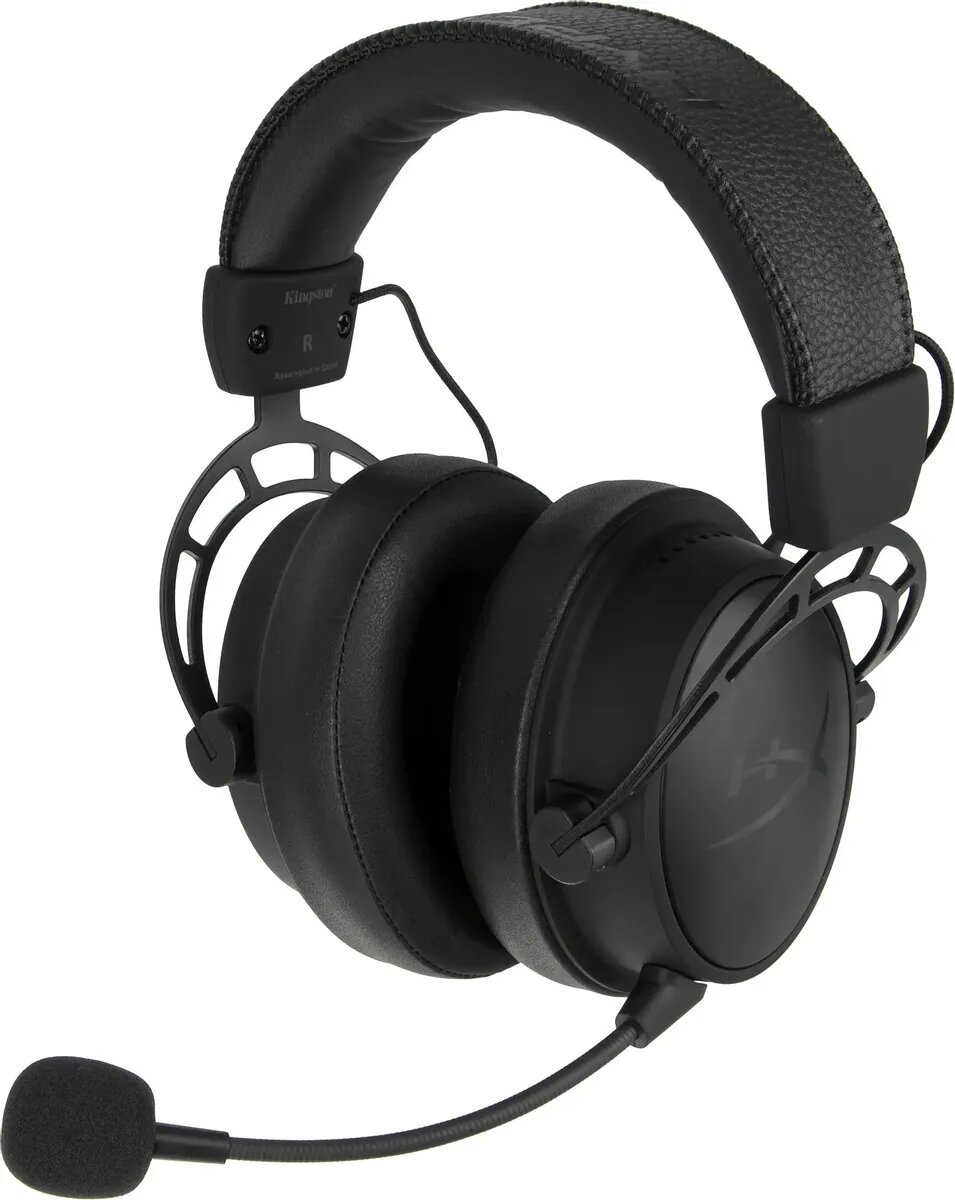 Гарнитура HyperX Cloud Alpha S Blackout black, мониторные, проводные hx-hscas-bk/ww