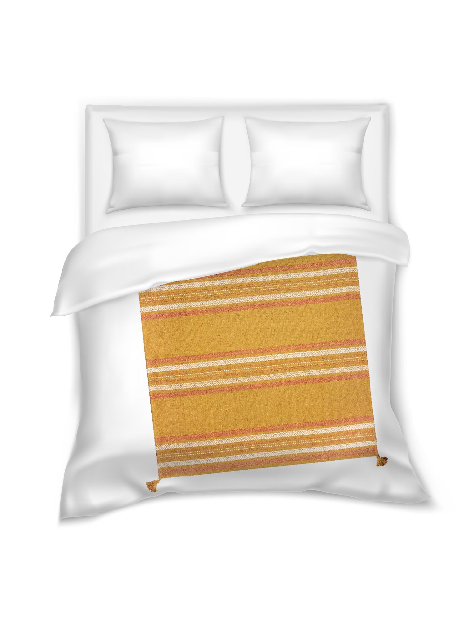 Одеяла И Пледы Xiaomi Плед Moroshka Desert, хлопок/полиэстер, двухсторонний, 130 см x 170 см