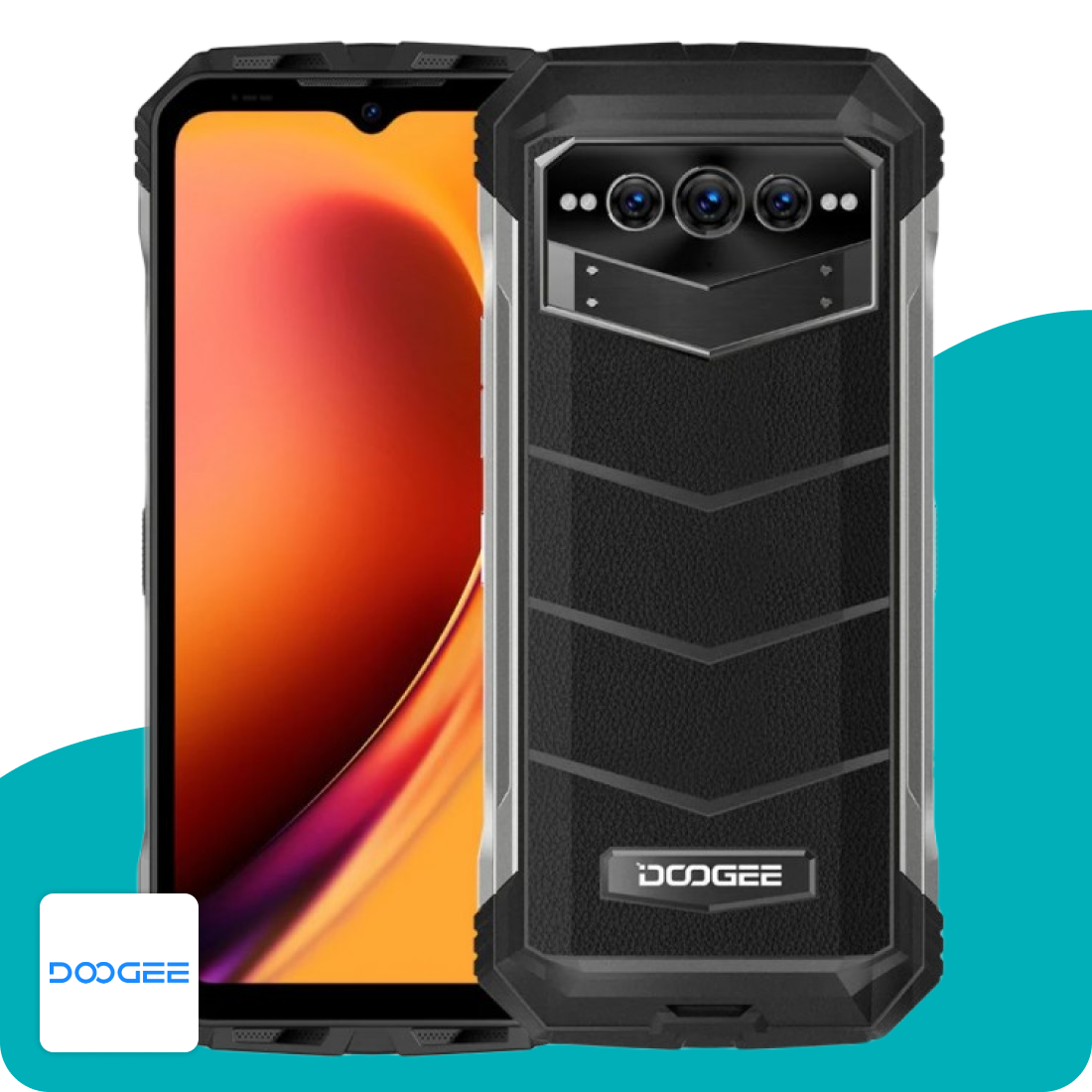 Смартфон Doogee V Max, 12/256Gb, Dual nano SIM, Black (Черный)