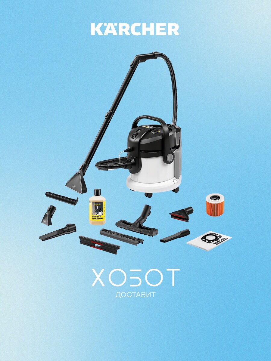 Пылесос Karcher SE 4 Plus (1.081-170.0)