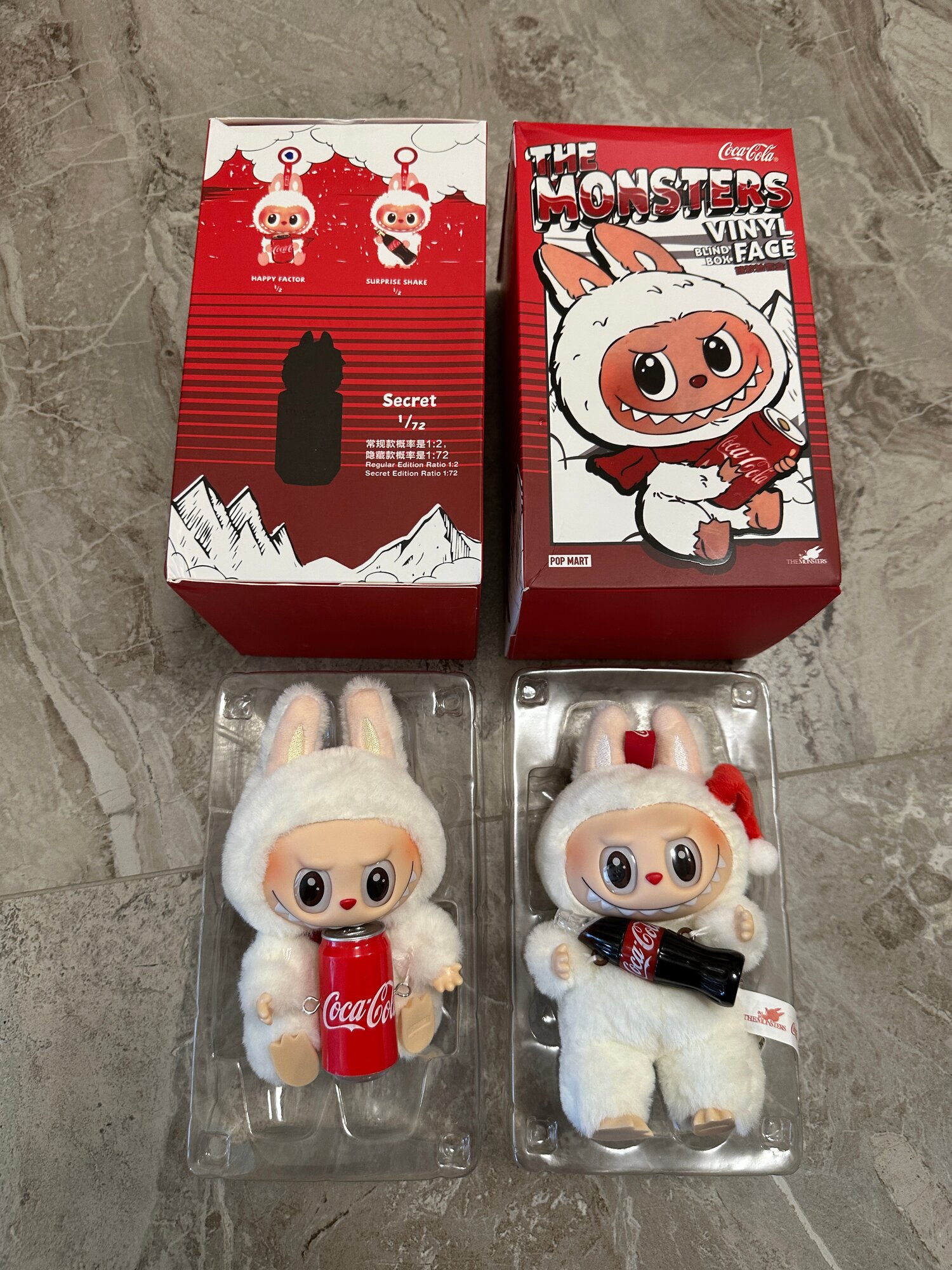 Лабубу (Labubu) Coca Cola, Игрушка-сюрприз в слепой коробке, 1 шт, оригинал