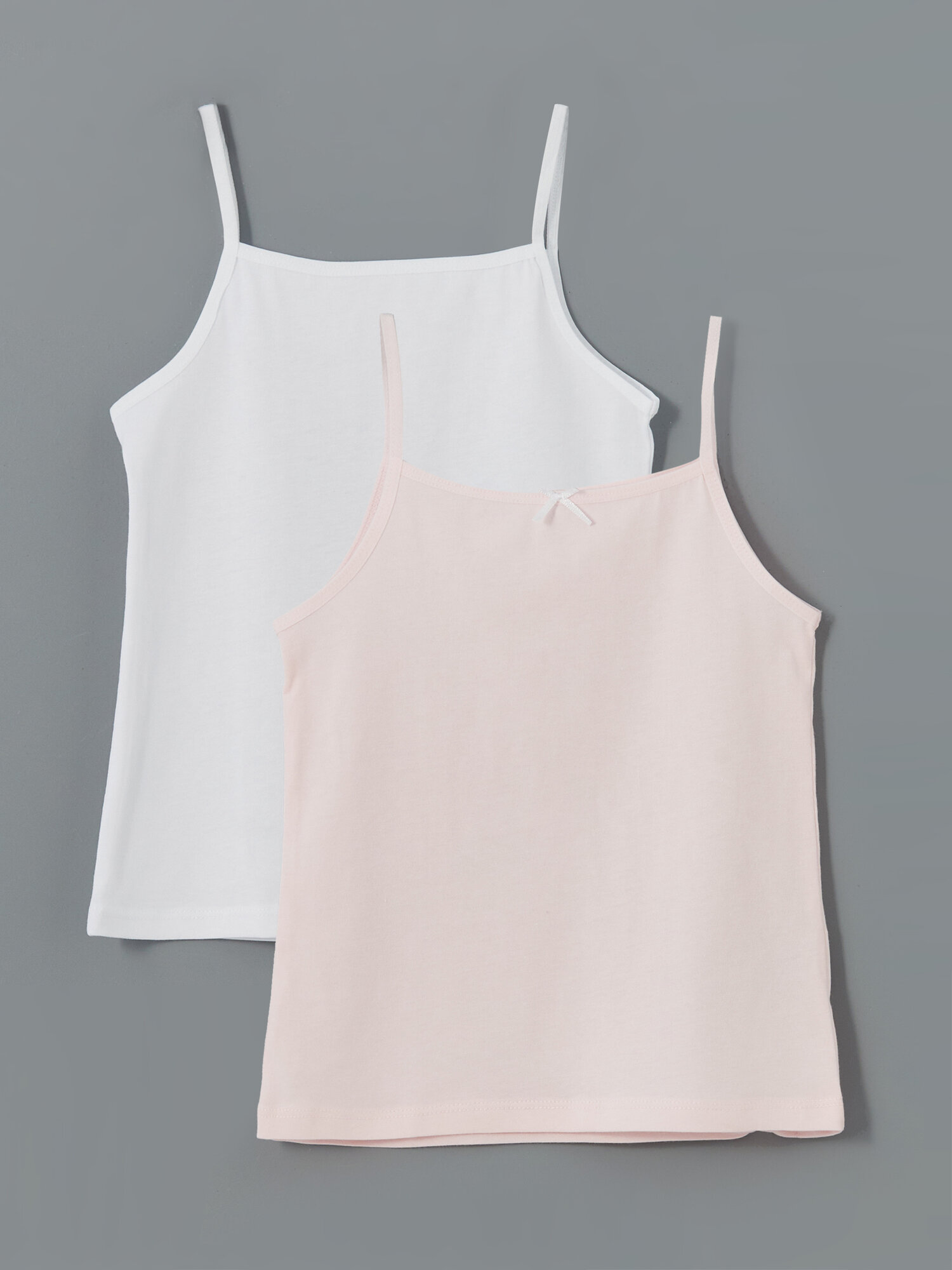 Майка LC Waikiki, 2 шт., размер 13-14 лет, светло-розовый