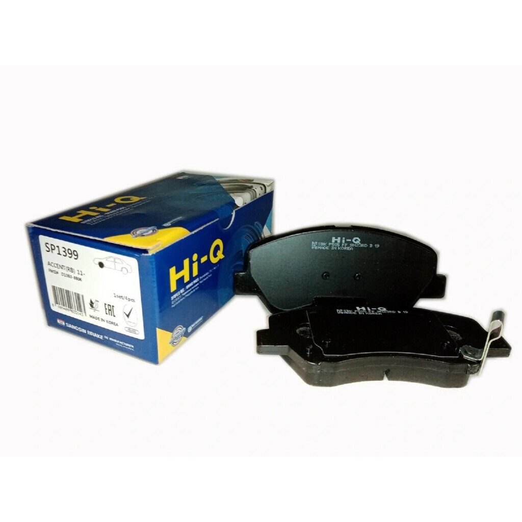 Колодки тормозные передние Sangsin Hi-Q SP1399
