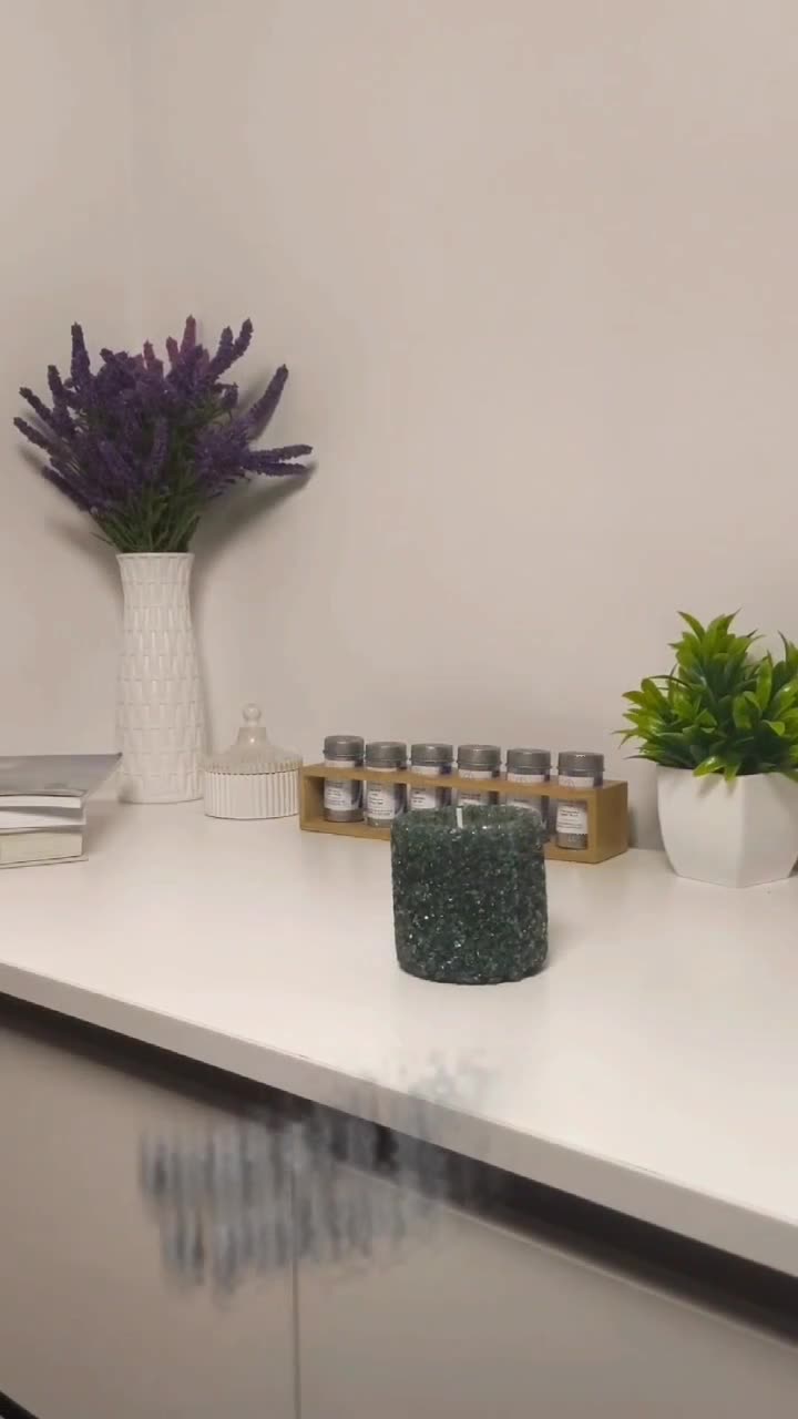 Ароматическая соевая свеча с натуральным ароматом ванили, 120 мл — фото 1