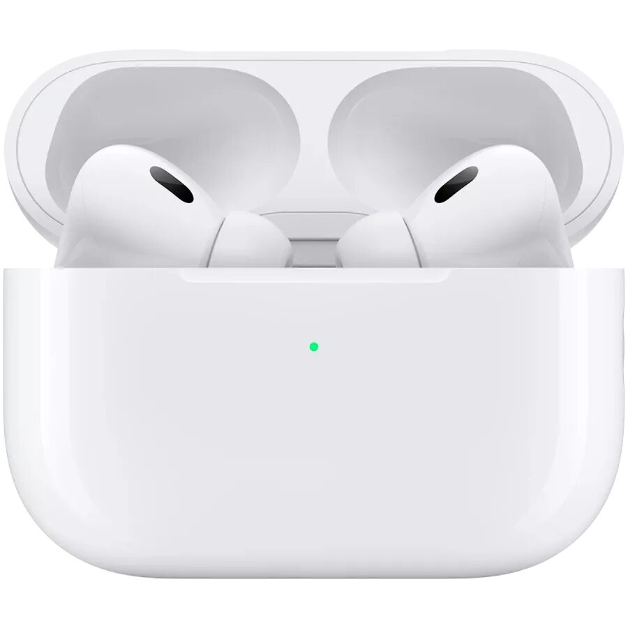 Беспроводные наушники AirPods Pro 2 Dubai, с беспроводной зарядкой, белый — фото 1
