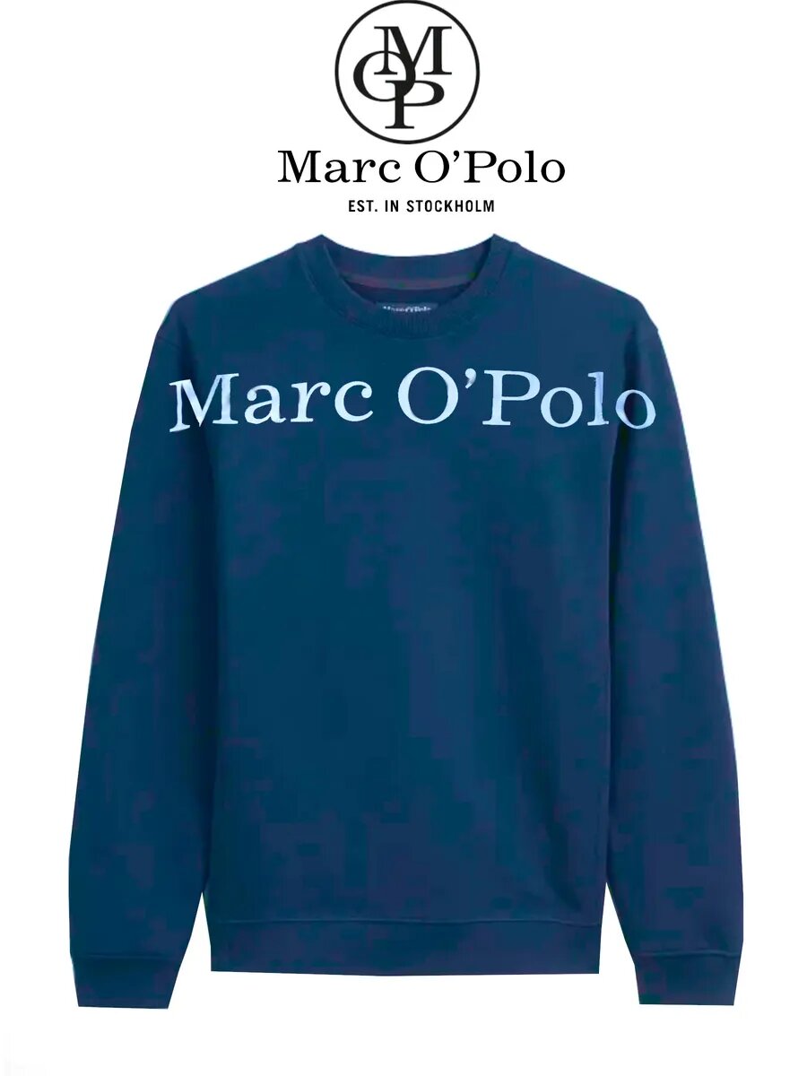 Свитшот спортивный Marc O'Polo, размер L, , синий