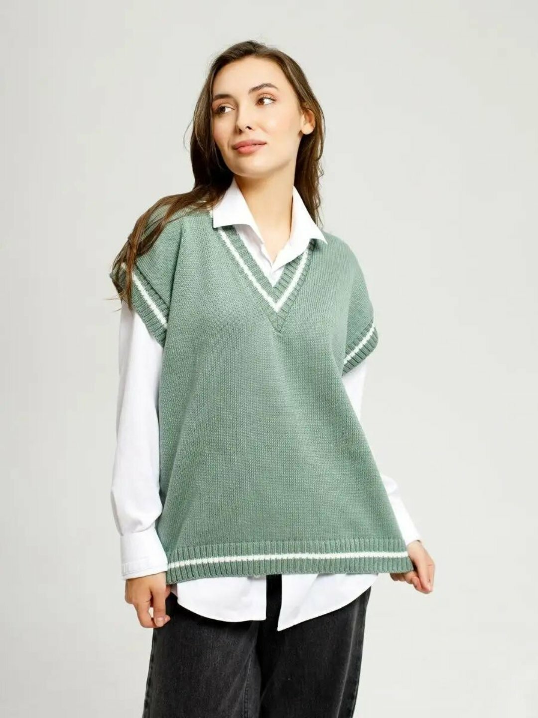 Жилет Didov TRIKO 2461, размер M, серый — фото 1