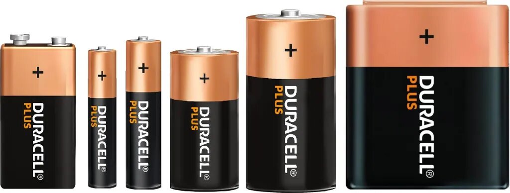 Батарейка DURACELL PLUS 9V BL1, (1) шт. в блистере, щелочная — фото 1