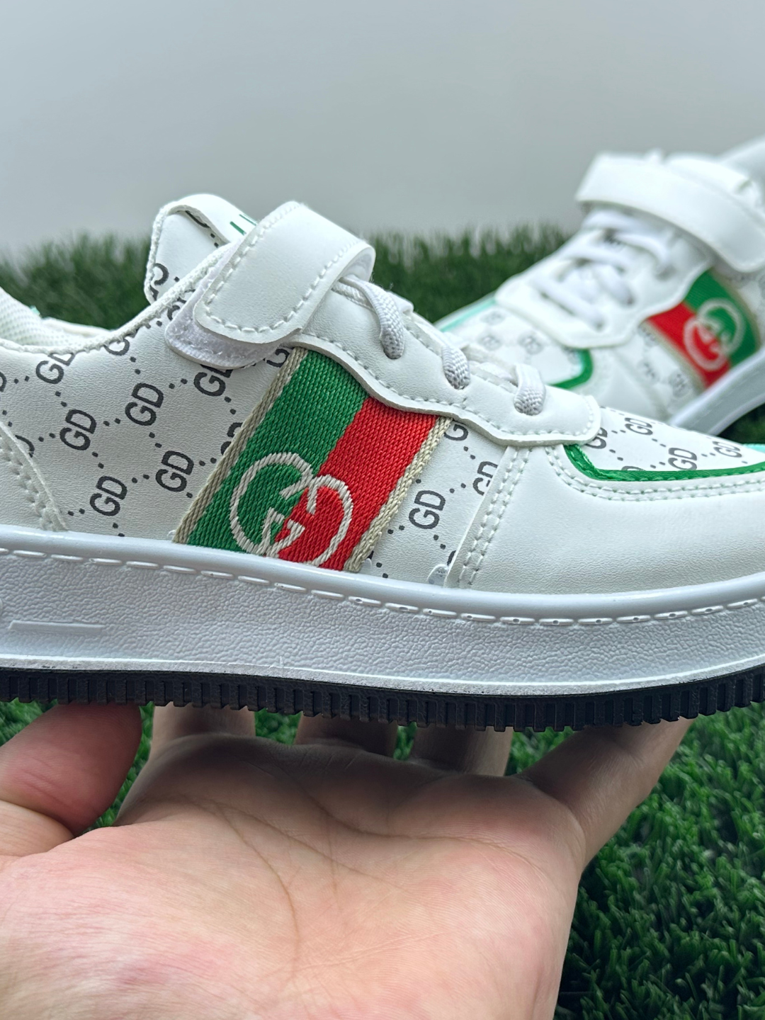 Кроссовки LIDER, размер 30, зеленый, белый — фото 1