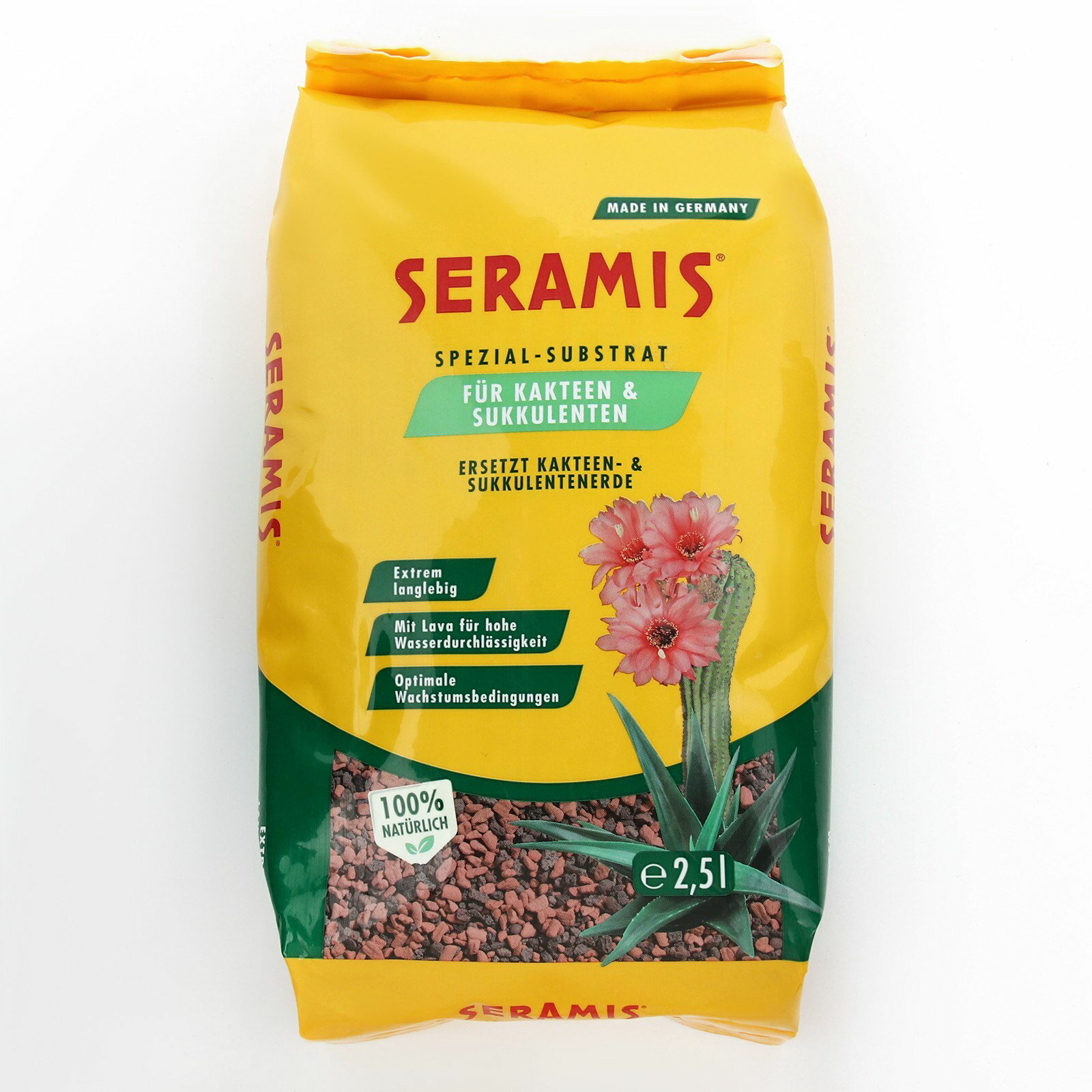 Гранулят для кактусов и суккулентов 2.5 л область применения: для комнатных и садовых цветов