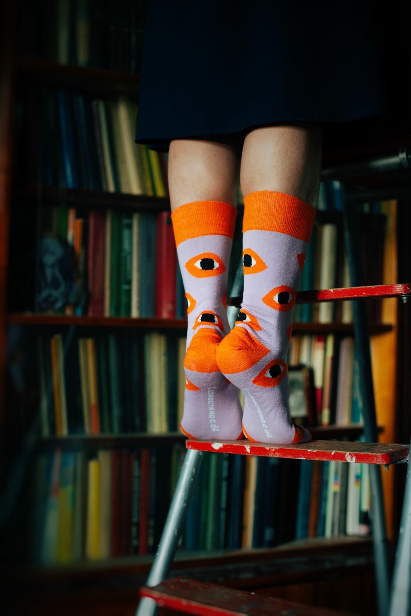 Носки спортивные Рыжий, размер 38-41, оранжевый — фото 1