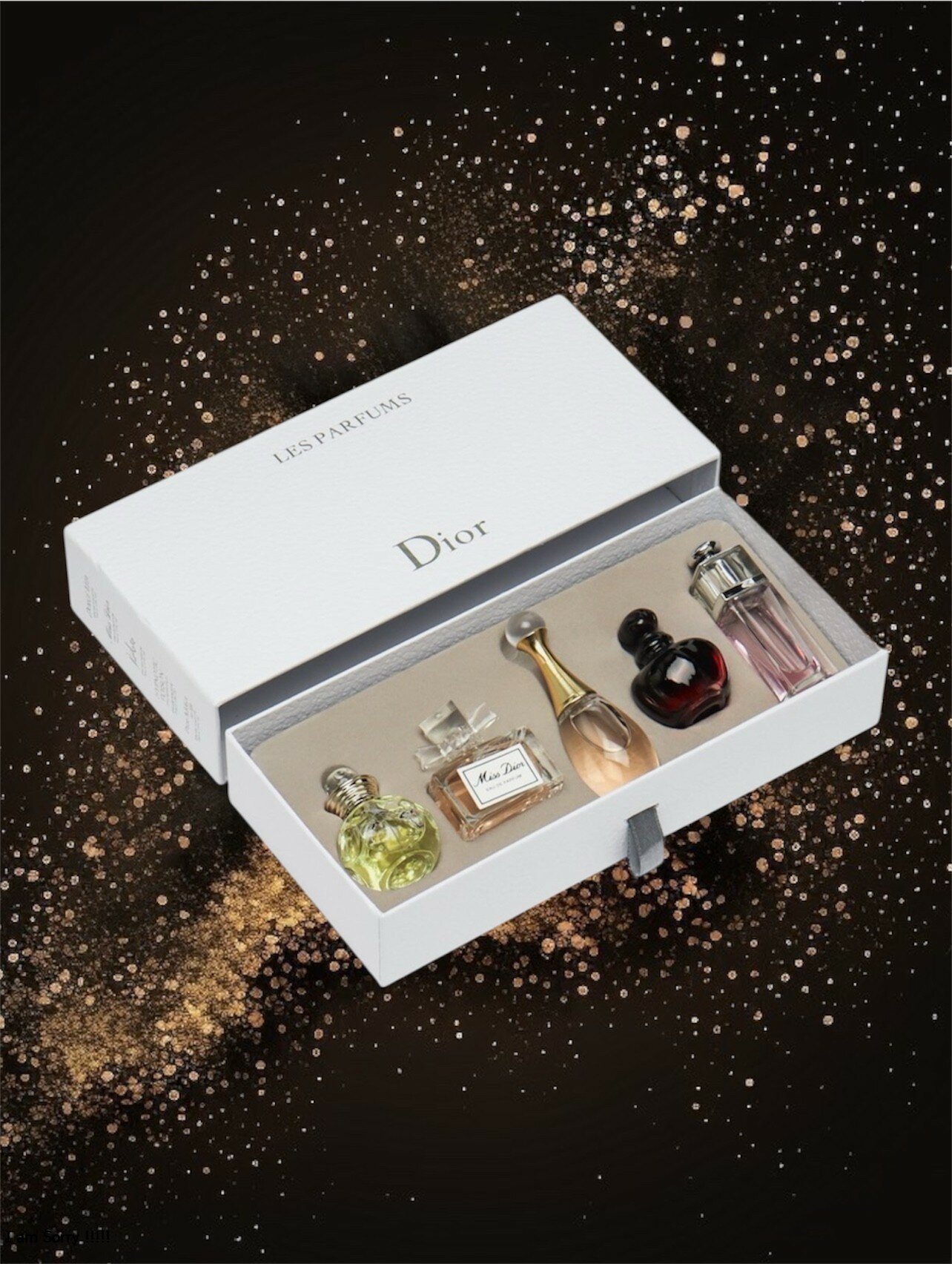 Миниатюрный Набор Dior Les Parfums Savdo, 5 Мини-Флаконов, 25мл