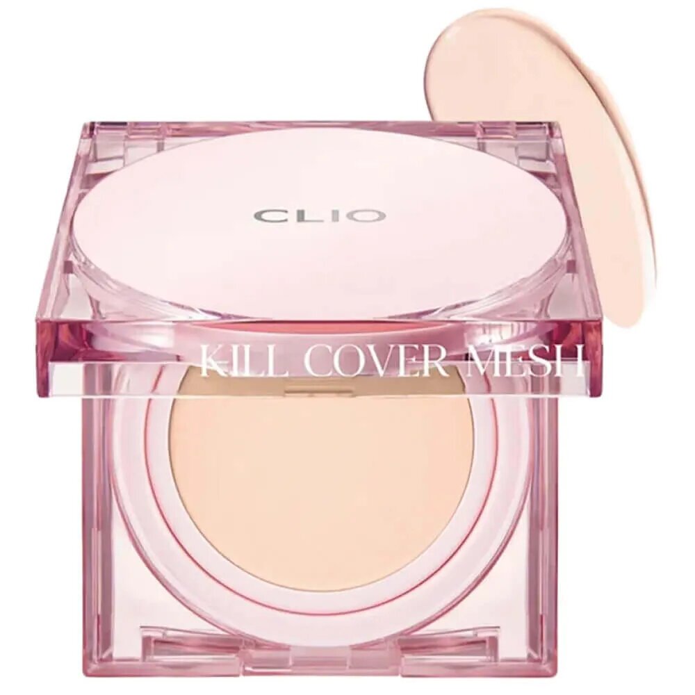 Кушон для лица CLIO KILL COVER MESH GLOW CUSHION 2 LINGERIE SPF50+ PA++++
