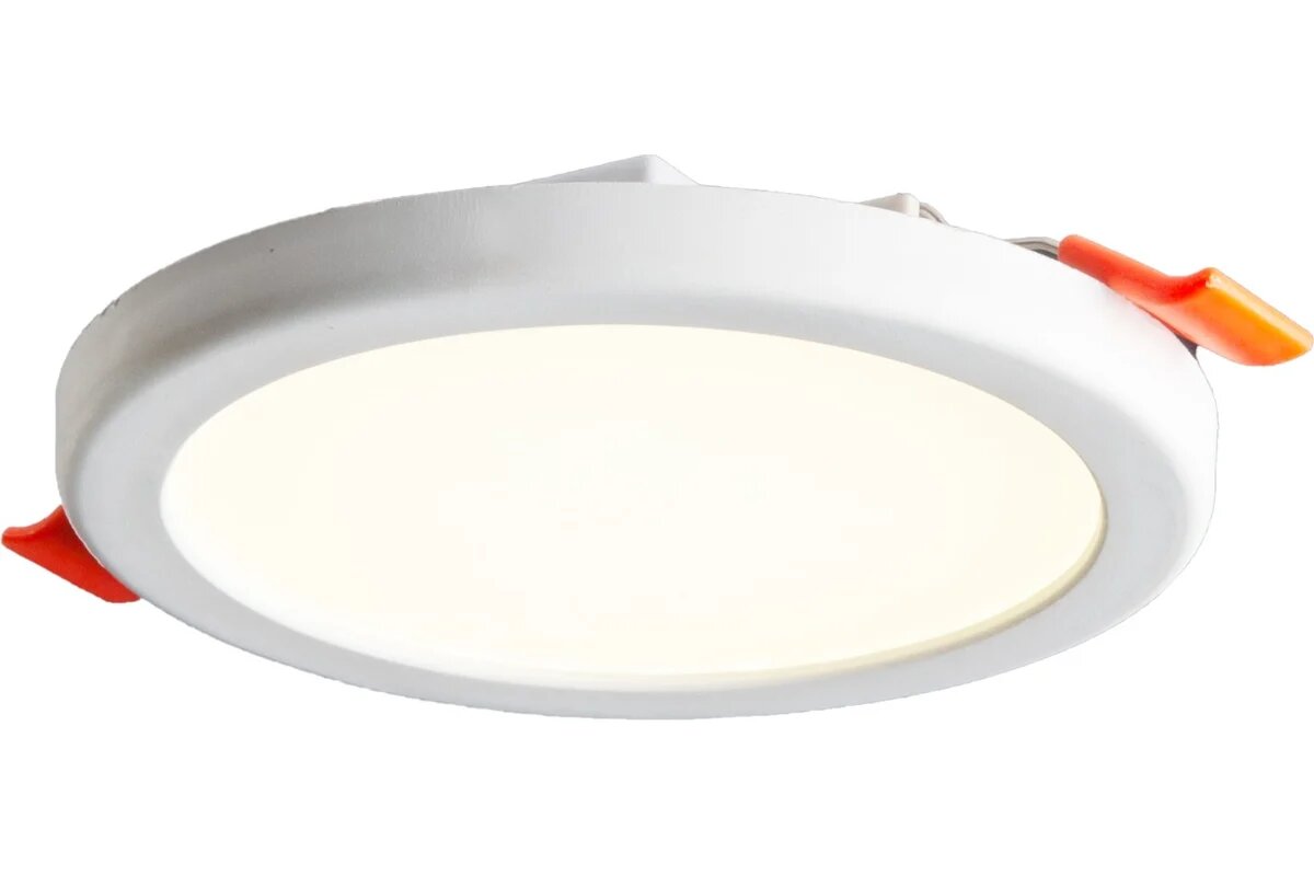 Светодиодный светильник LED панель круглая RS-6 WH 6W 4200K нейтральный свет Diodtrade