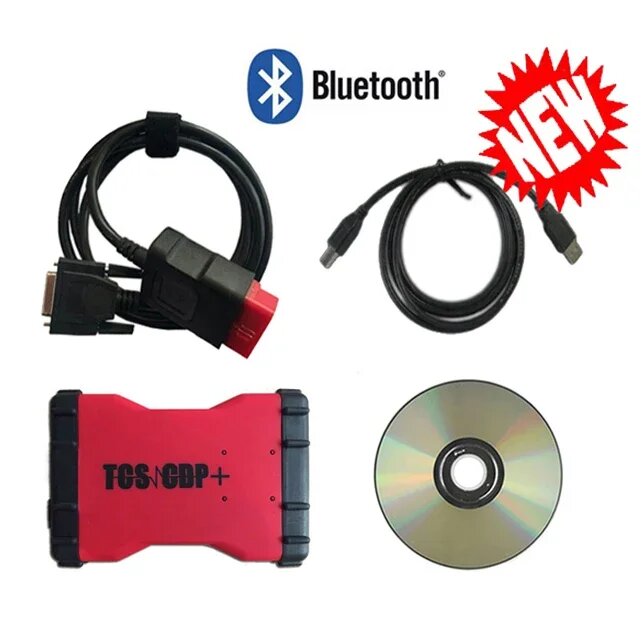 TCS CDP+ Bluetooth Red для Delphi с Keygen 2021.11