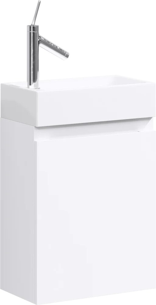 Тумба под раковину без столешницы Aqwella Leon MP 40 белая
