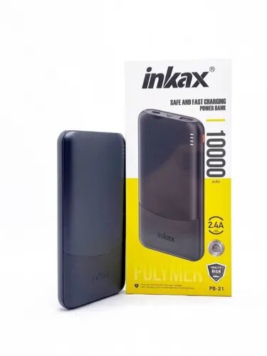 Внешний аккумулятор Inkax "PB21", 10 000 мА/ч, Li-Ion, функция быстрой зарядки