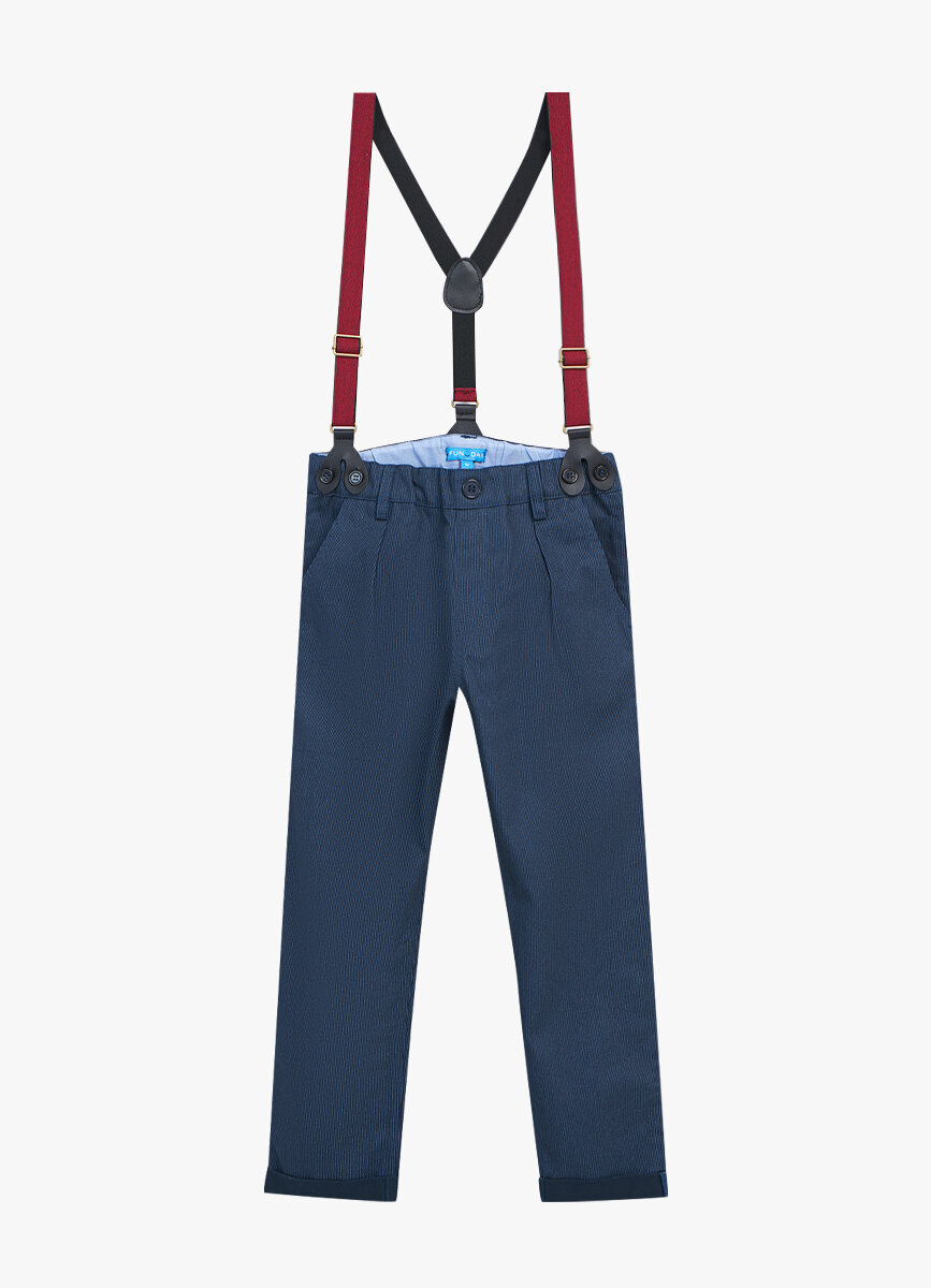 Брюки Funday размер 104 глубокий синий