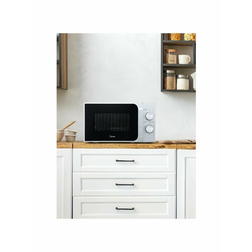 фото Микроволновая печь соло midea mm720c2mv-s