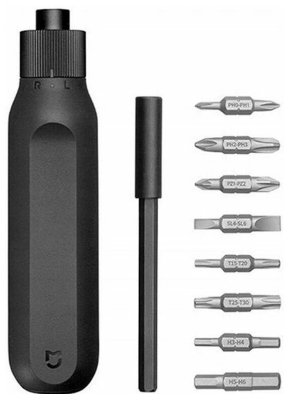 Отвертка с насадками Xiaomi Mijia Ratchet Screwdriver 16 in 1 MJJLLSD002QW