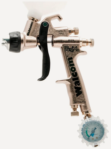 Изображение товара Краскопульт Walcom Slim XLIGHT HTE/HALO c манометром, сопло 1,8 мм