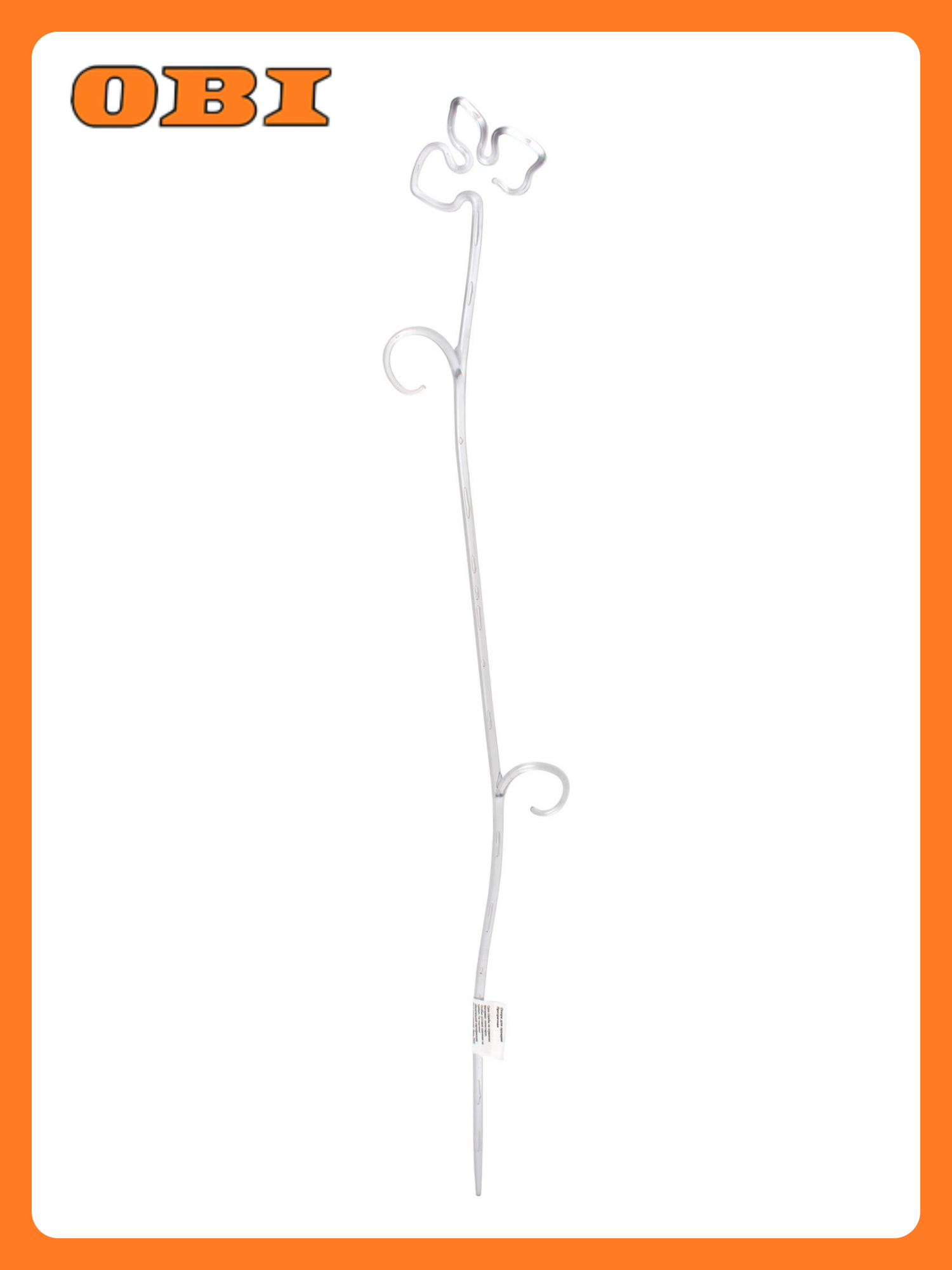 Опора для орхидей прозрачная 60 СМ
