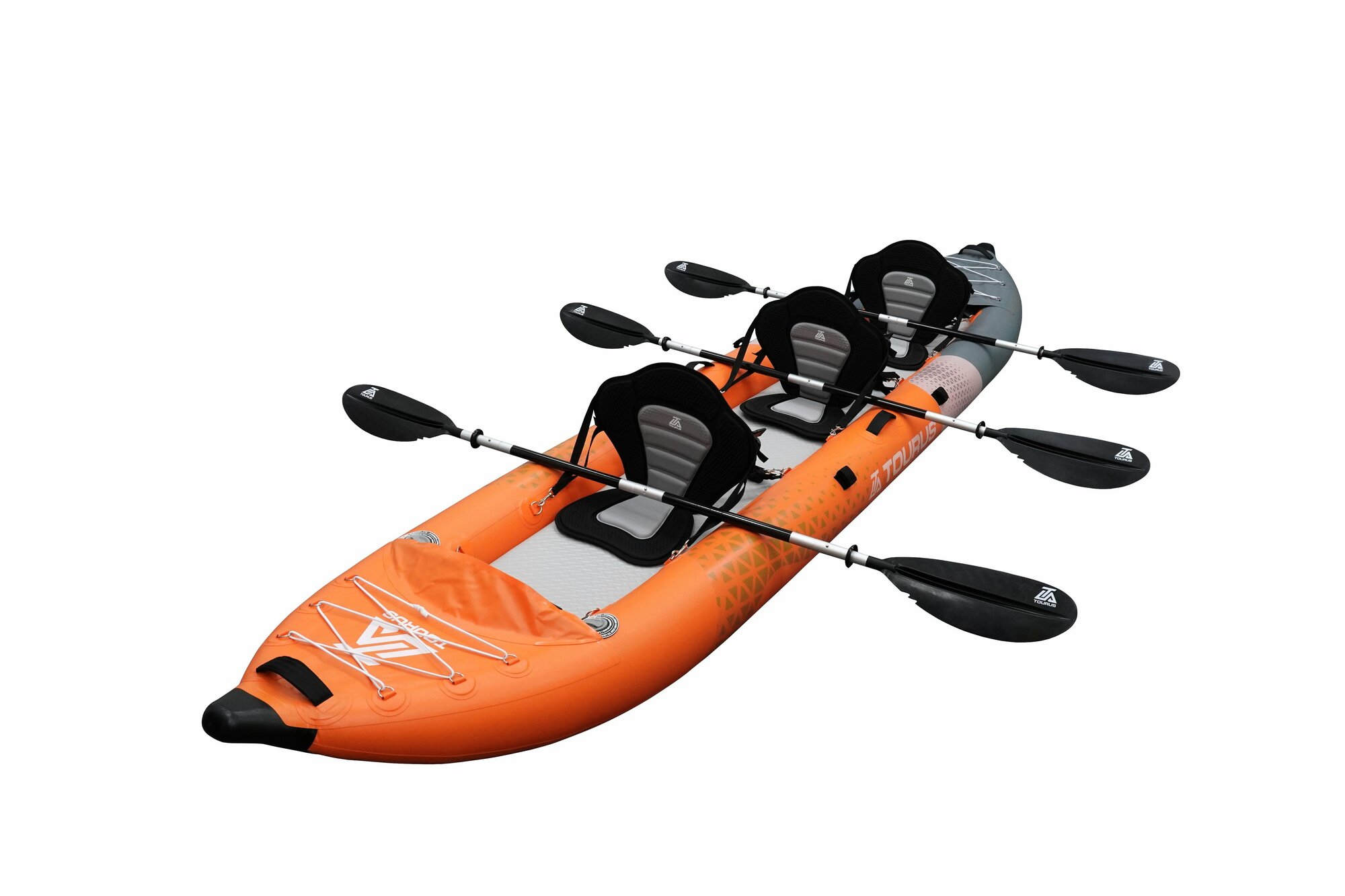 TOURUS Kayak-1 (328x85 cm) с рюкзаком, веслом, насосом, сиденьем и ремкомплектом