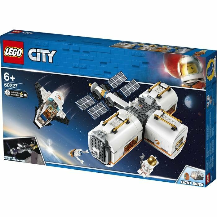 Конструктор LEGO City 60227 Лунная космическая станция