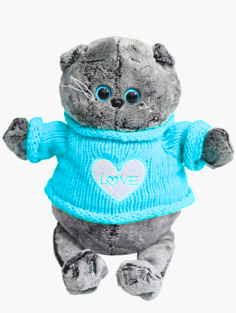 Мягкая игрушка кот Басик — фото 1