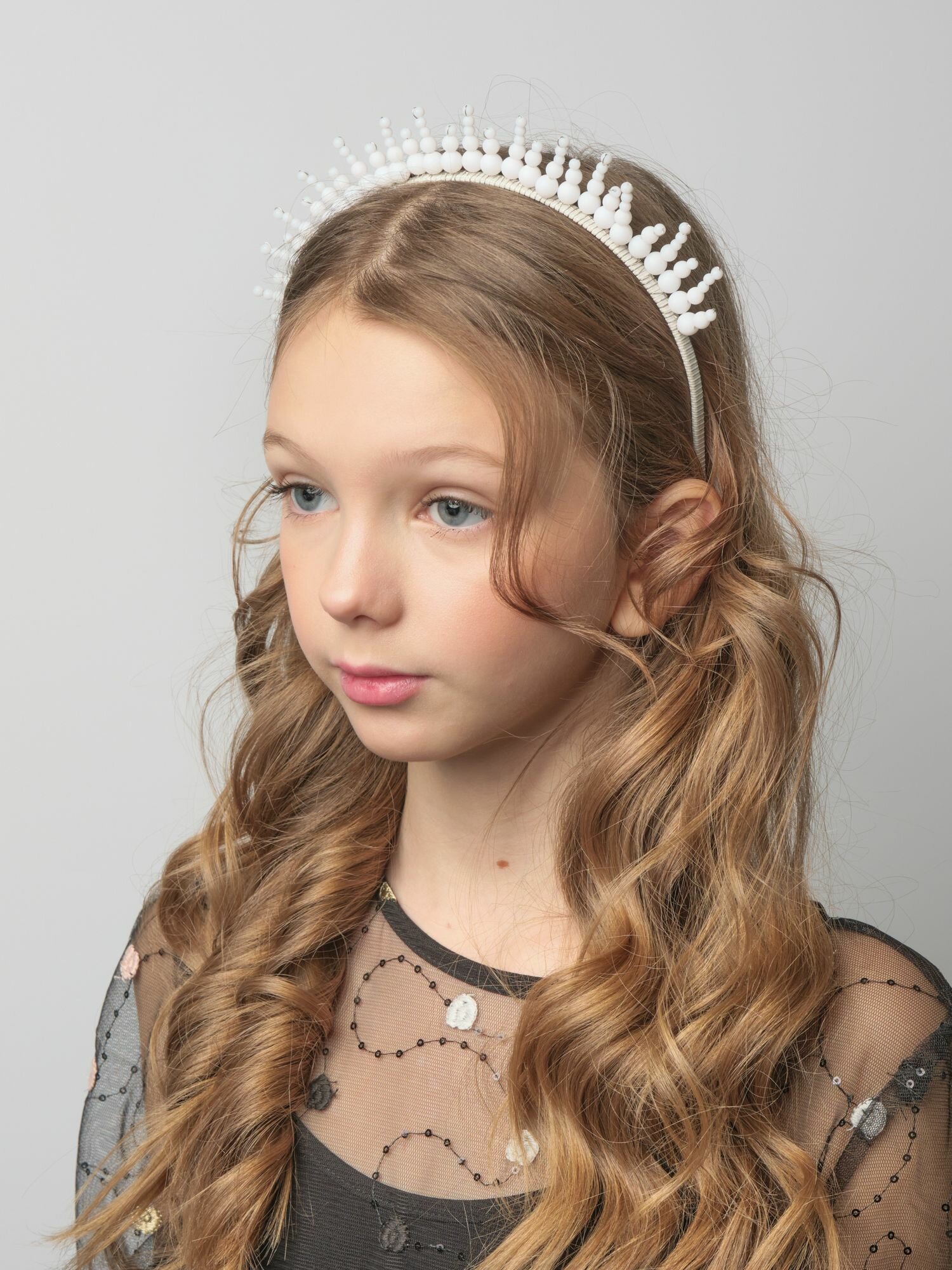 Ободок для девочки Андерсен Тайна снежной королевы — фото 1