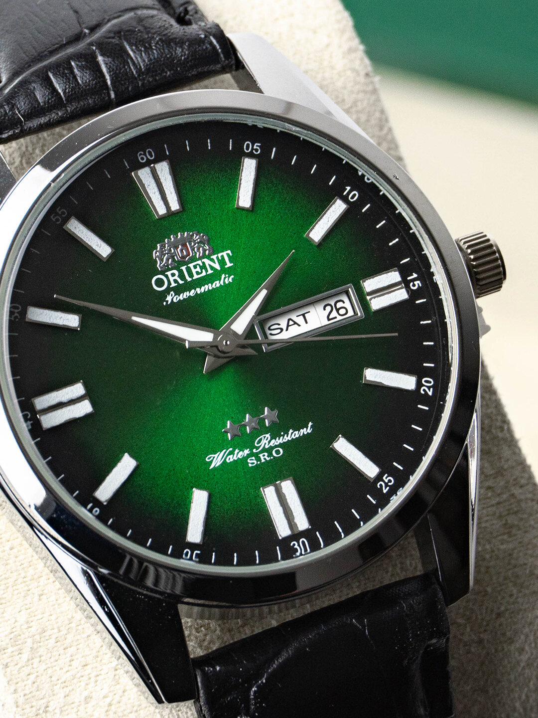 Наручные часы ORIENT Классика, 331731 серебристый/черный — фото 1