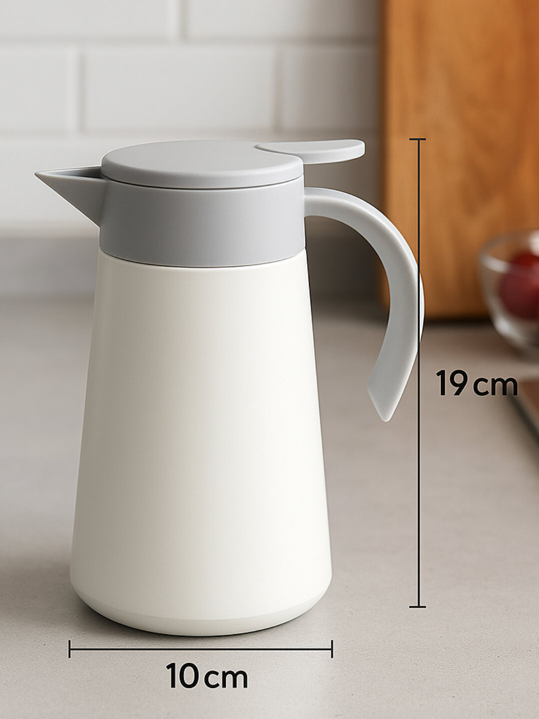 Мини-термос для чая, кофе и травяных настоев, сохраняет тепло и холод, 800 мл