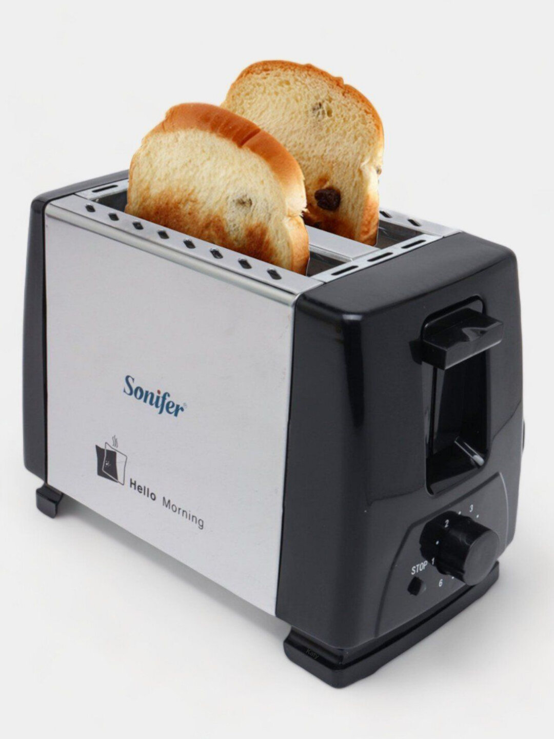 Тостер Sonifer SF-6007/6088/6180, на 2 ломтика, быстрый и регулируемый