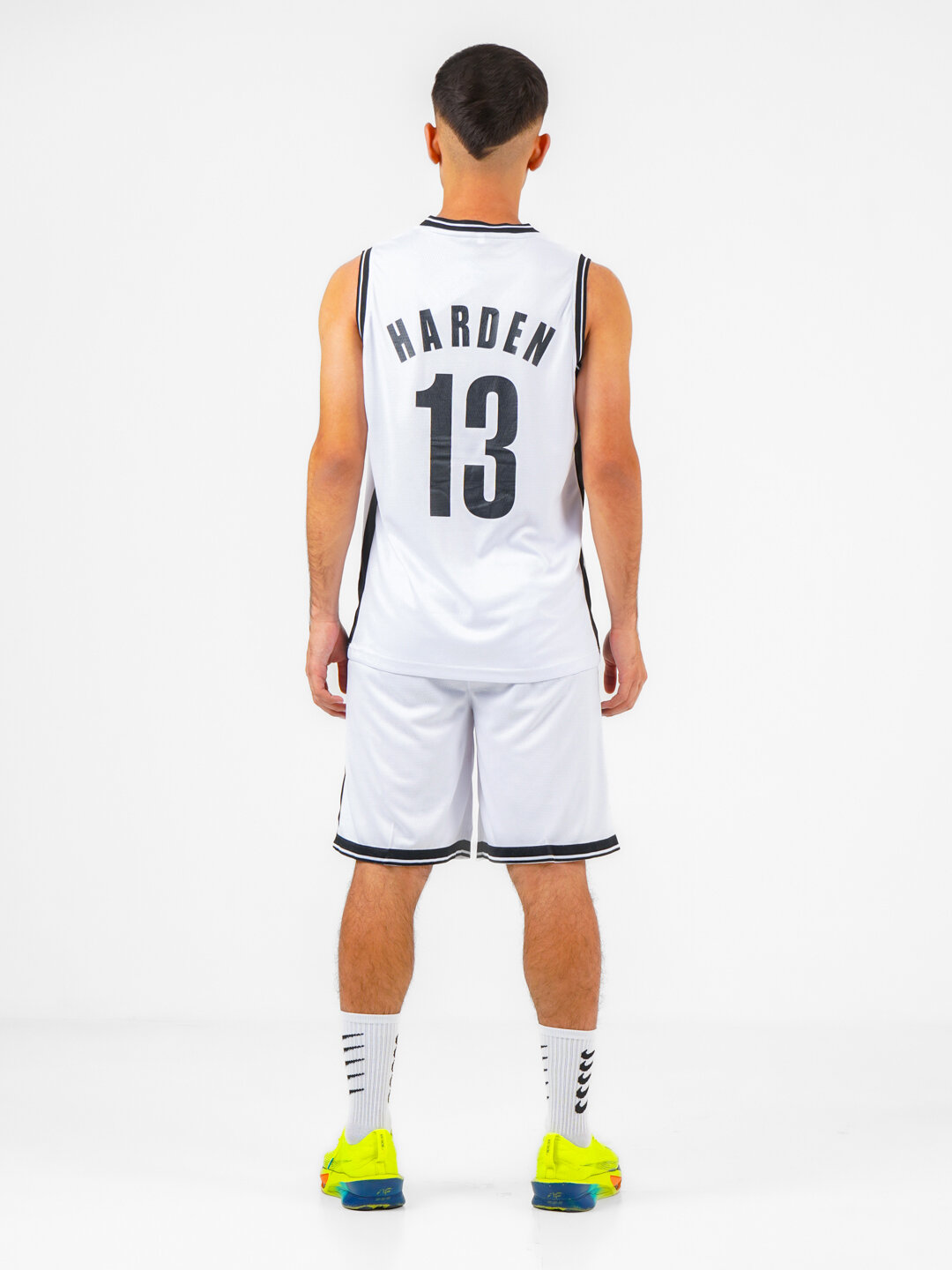 Форма спортивная  Dri-Fit, размер 4XL, белый, черный — фото 1