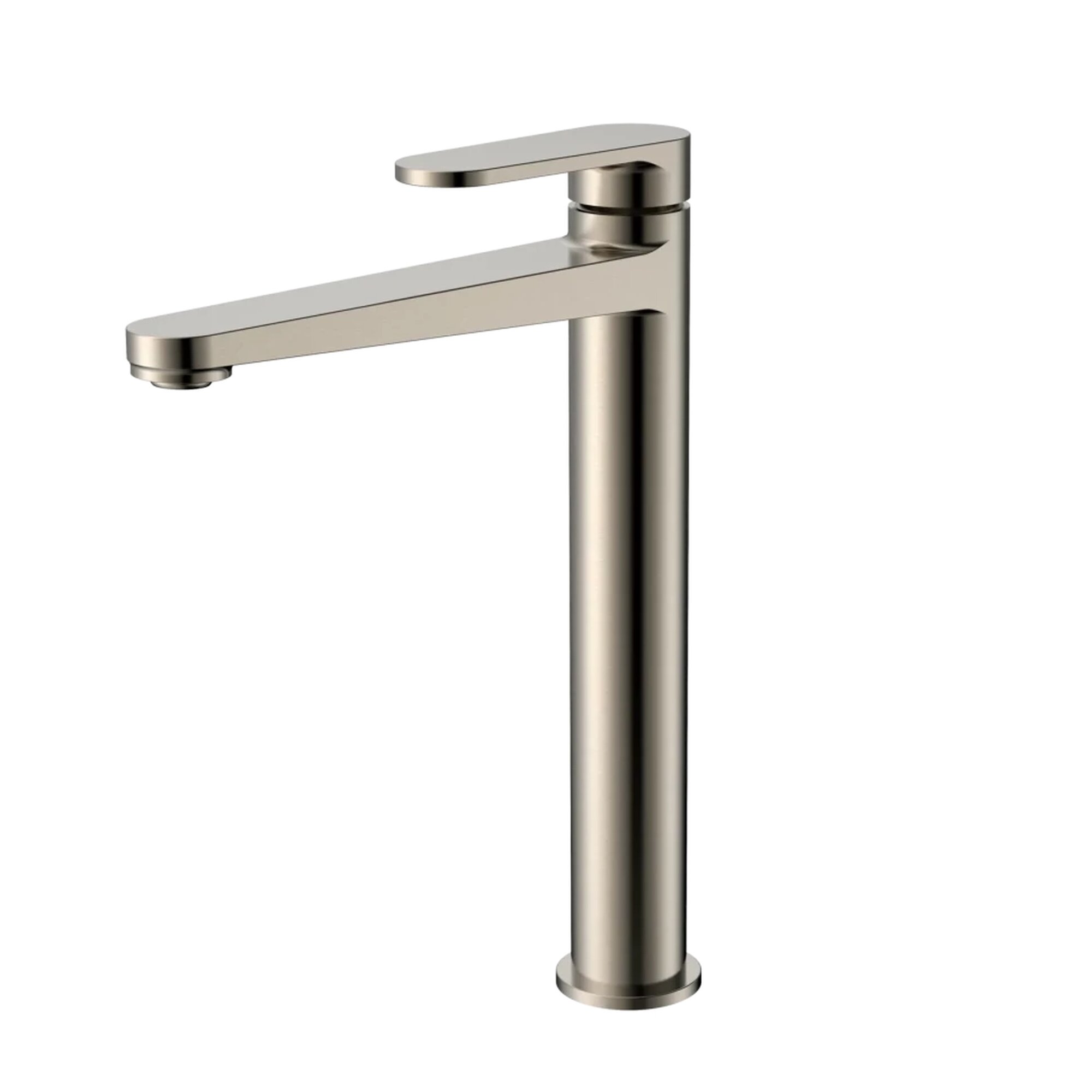 AQM6914BN Novara Смеситель для свободностоящей раковины, цвет никель шлифованный