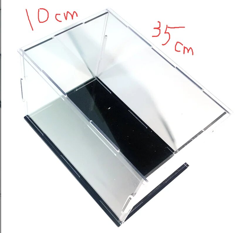 Акриловый бокс 35x10x10 см, прозрачный