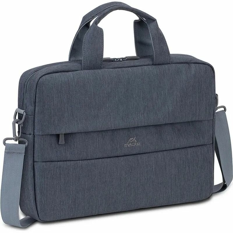 Сумка для ноутбука RivaCase 7522 dark grey, 14 дюймов, 370х270х60 мм