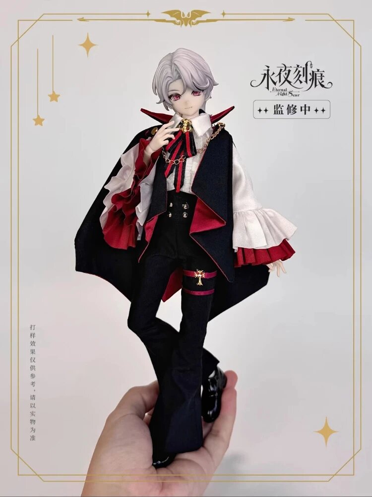 Фигурка BJD Luo Jiujiu Eternal Night, Цвет: F hanging card