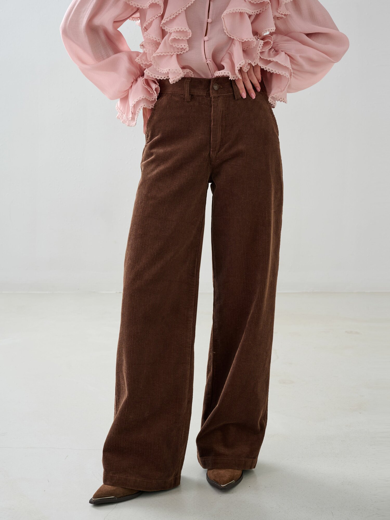 Брюки вельвет