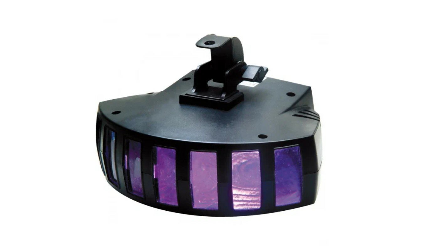 Светодиодный эффект ADJ Saturn TriLED с 8 острыми лучами RGB LED и DMX-управлением