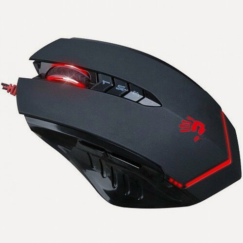 Изображение товара Мышь проводная A4TECH Bloody V8, игровая, оптическая, USB, 3200dpi, черный