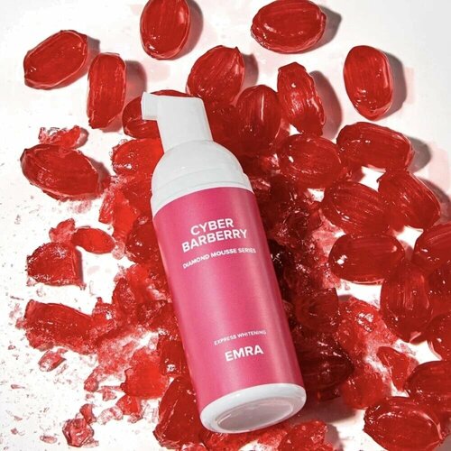 фото Пенка для зубов и полости рта ферментная emra cyber barberry, со вкусом барбариса, 60 мл