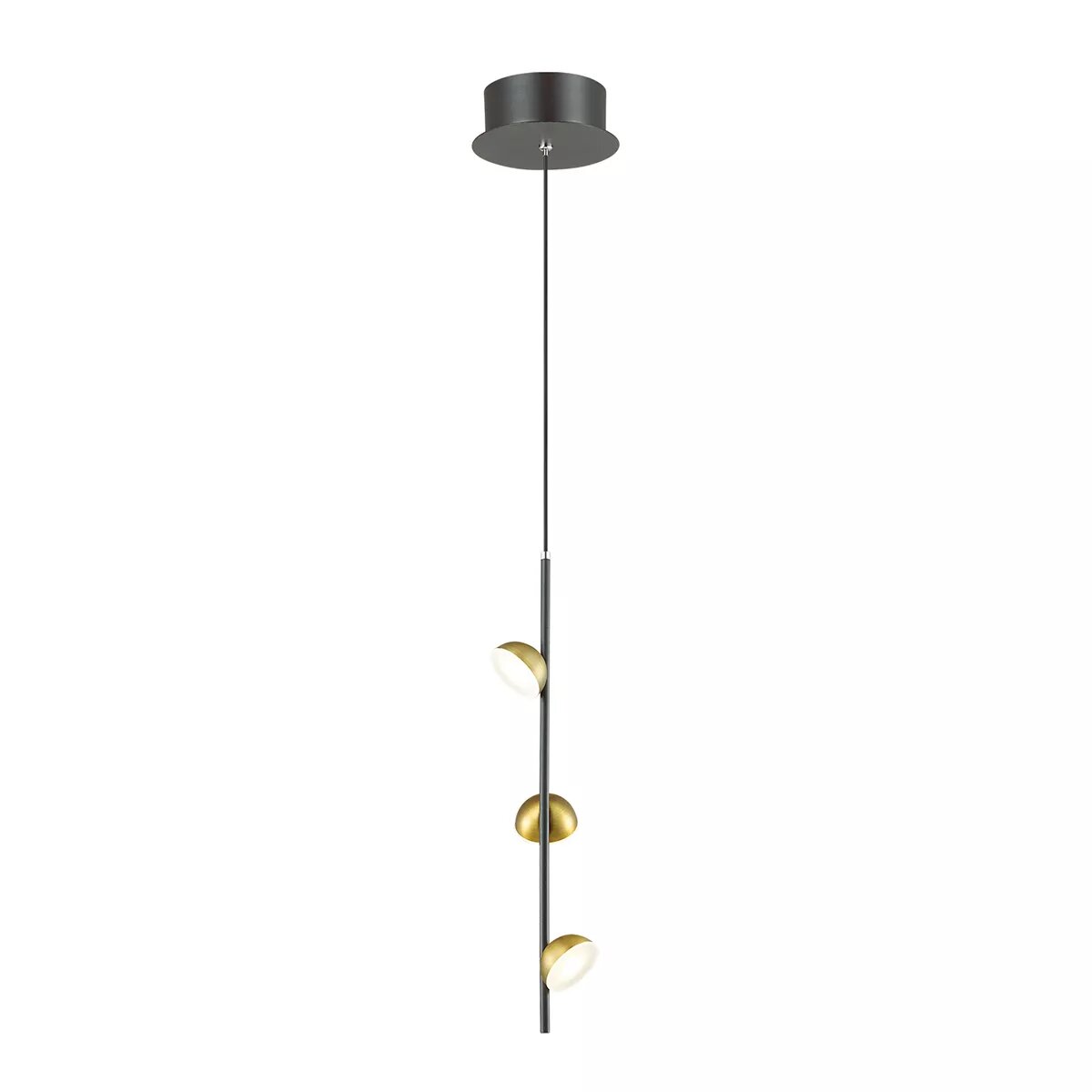 Подвес ODEON LIGHT VERICA 4156/9L 3ХLEDХ9W; черный; бронзовый