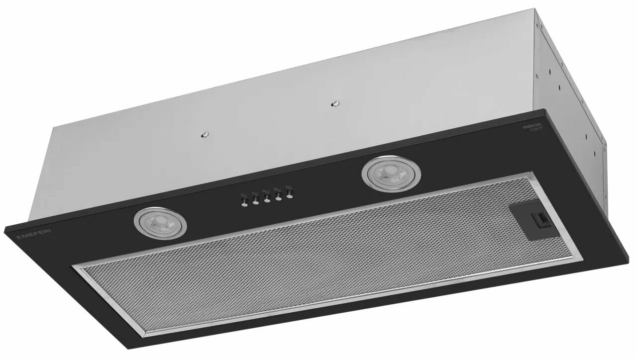 Вытяжка полновстраиваемая Meferi INBOX70BK POWER