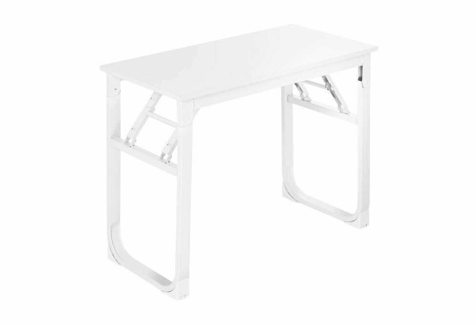 Defender Офисный стол Dise белый, 80*40см, в65см.